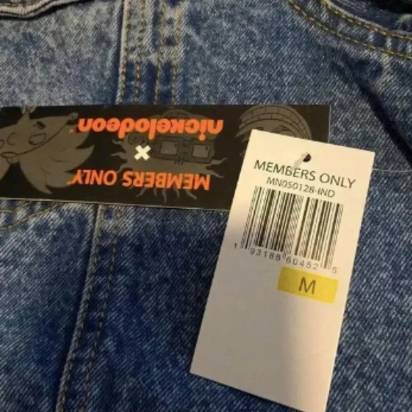 SpongeBob Members Only Jean Jacket - Picture 8 of 9